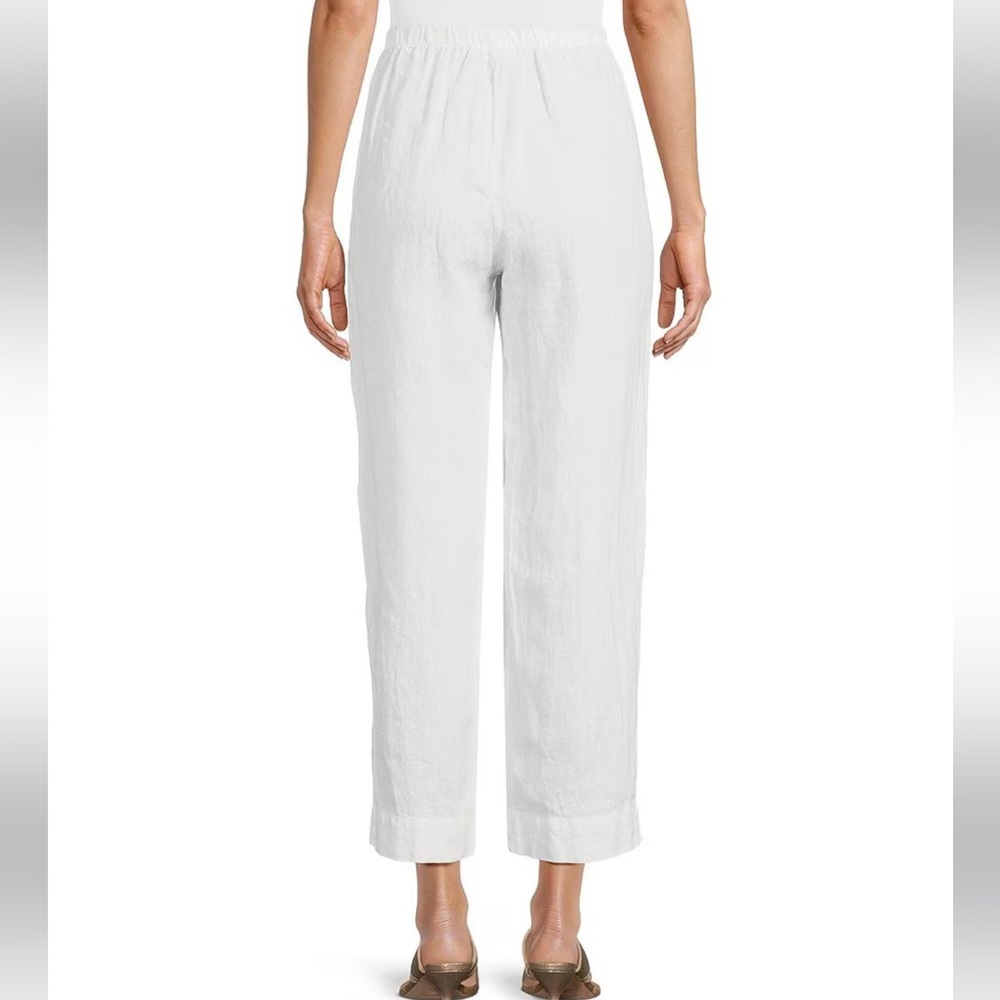 Bryn Walker Anka Light White Linen Pants XXS NWT - Picture 3 of 10